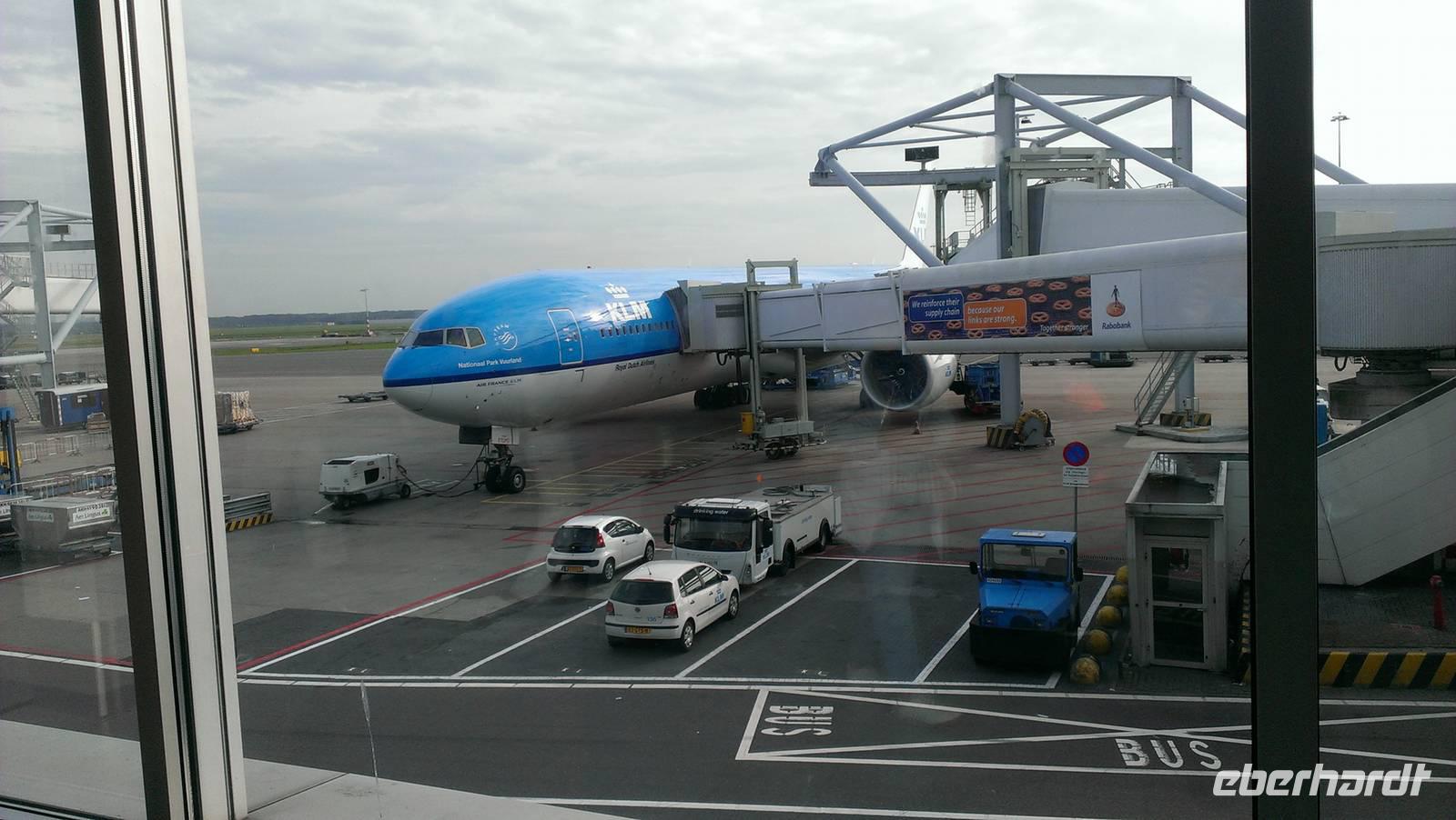 Flug von Berlin-Tegel über Amsterdam nach Lima mit KLM