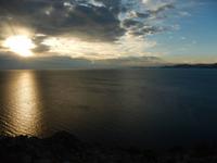 124_Sonnenuntergang am Titicaca-See