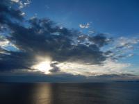 126_Sonnenuntergang am Titicaca-See