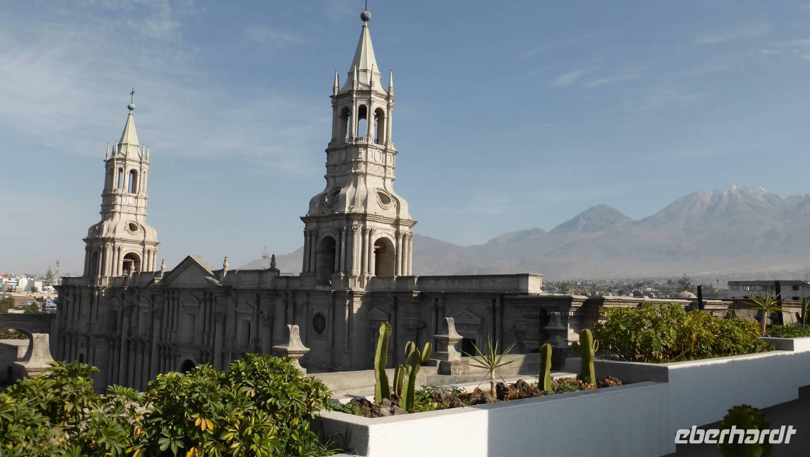 Arequipa, Blick vom Hoteldach