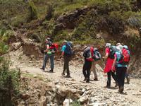 Wanderung zur Salkantay Lodge