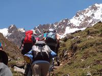 Wanderung zum Humantay Gletscher