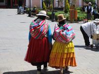 Auf dem Hauptplatz in Puno