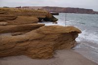Interessante Felsformation an der Playa Roja