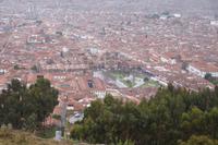 Plaza de Armas bei Regen