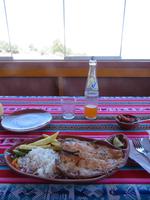 Taquile Insel Mittagessen