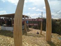 Uros im Titicacasee
