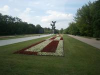 Stettin, Denkmal im Park
