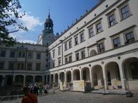 Stettin, Innenhof des Schlosses