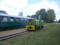 Umspannen der Diesellok in Sypitki