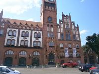 Das Rathaus von Stolp