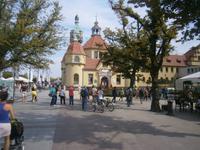 Sopot, Kureinrichtung, im Hintergrund der 