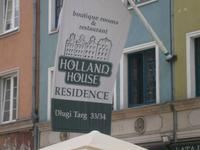 Werbung für ein Restaurant