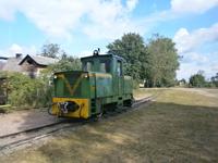 Die Lok beim rangieren in Sypitki