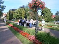 Mragowo, Weg von der Mole zum Rathaus