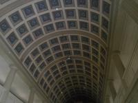 Kasettendecke in der Ev.- Luth. Kirche