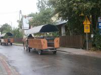 Wir verabschiedeten die Kutschen 