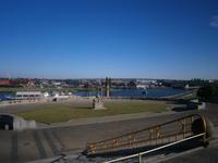 Stettin, Blick auf den Hafen