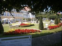 Garten des Grand-Hotels in Sopot