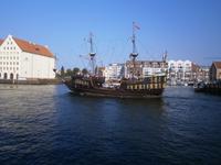 Diese Kogge fährt auch zur 