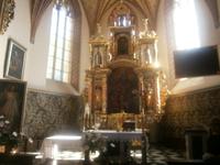 Der Altar der Kirche des Karthäuserordens in Kartuzy