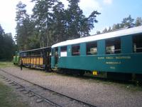 Der Zug steht zur Rückfahrt bereit
