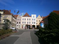 Straßenszene der Stadt