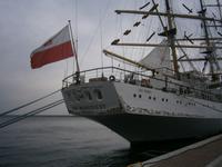 Heck dieses Segelschulschiffes