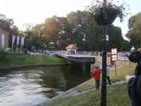 Brücke bei der Öffnung