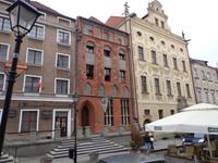 Alte Patrizierhäuser in der Toruner Altstadt