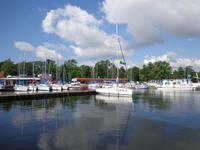 Der Jachthafen in Lötzen