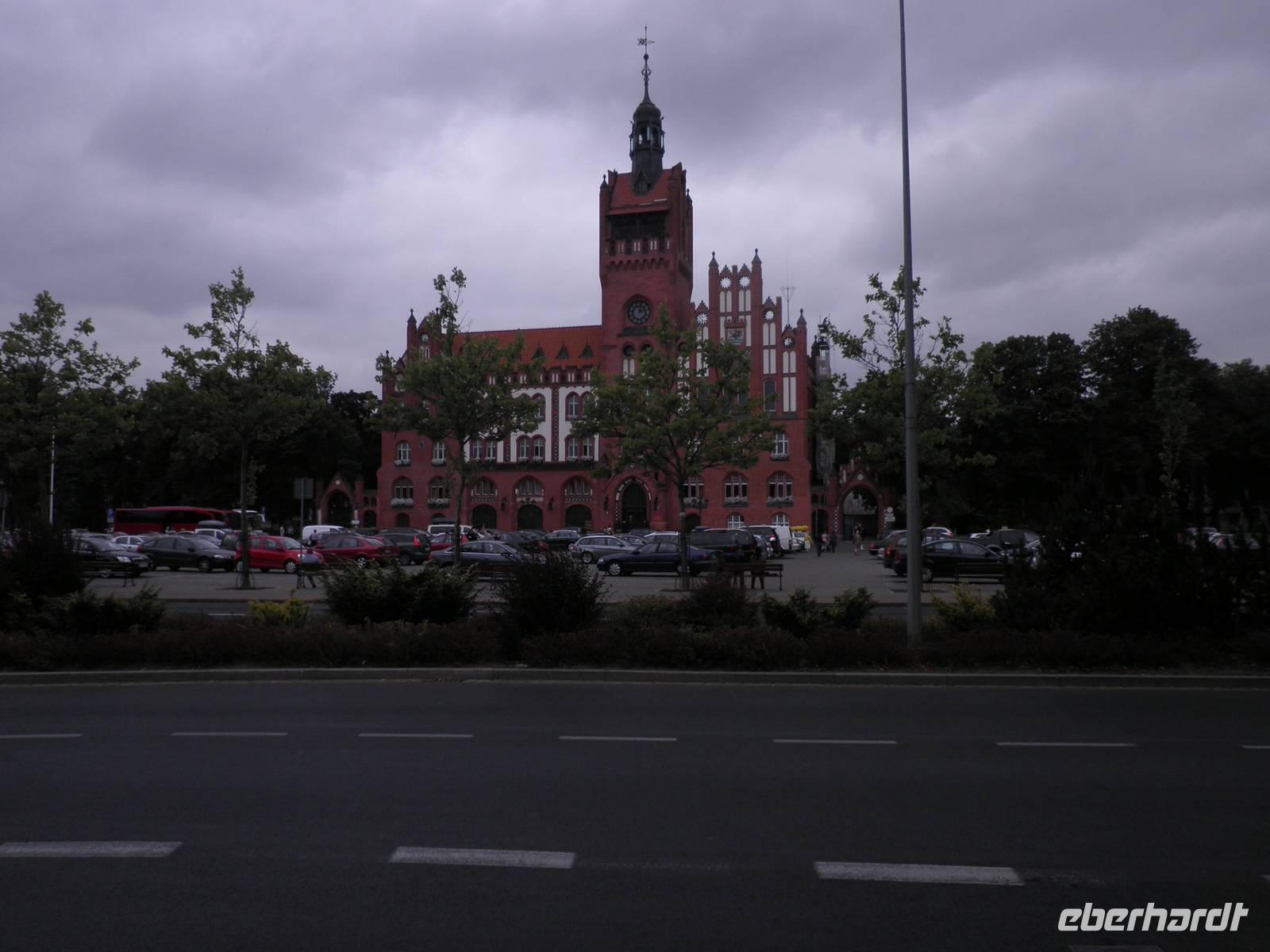 Rathausplatz in Stolp