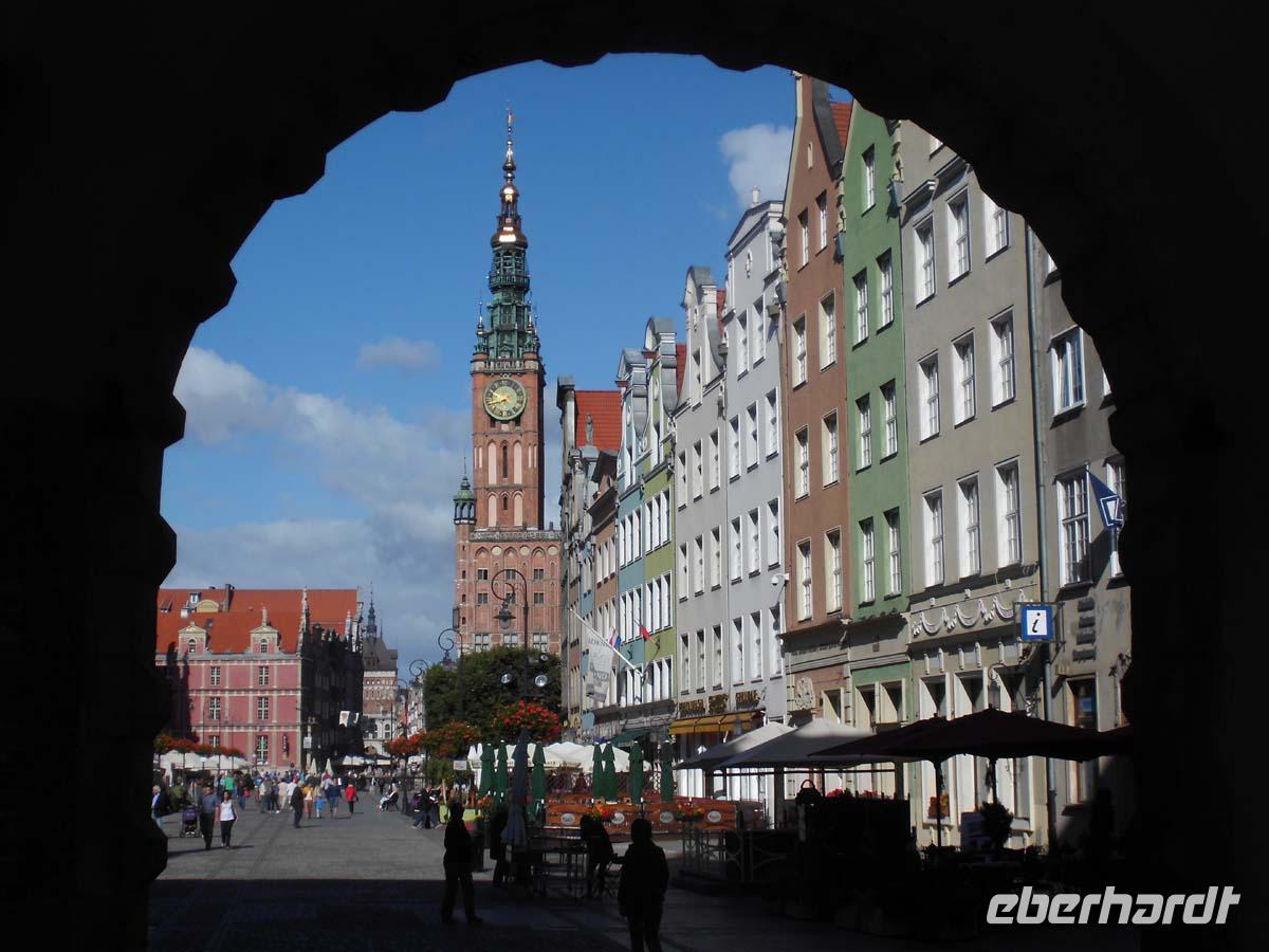 Blick durchs Grüne Tor
