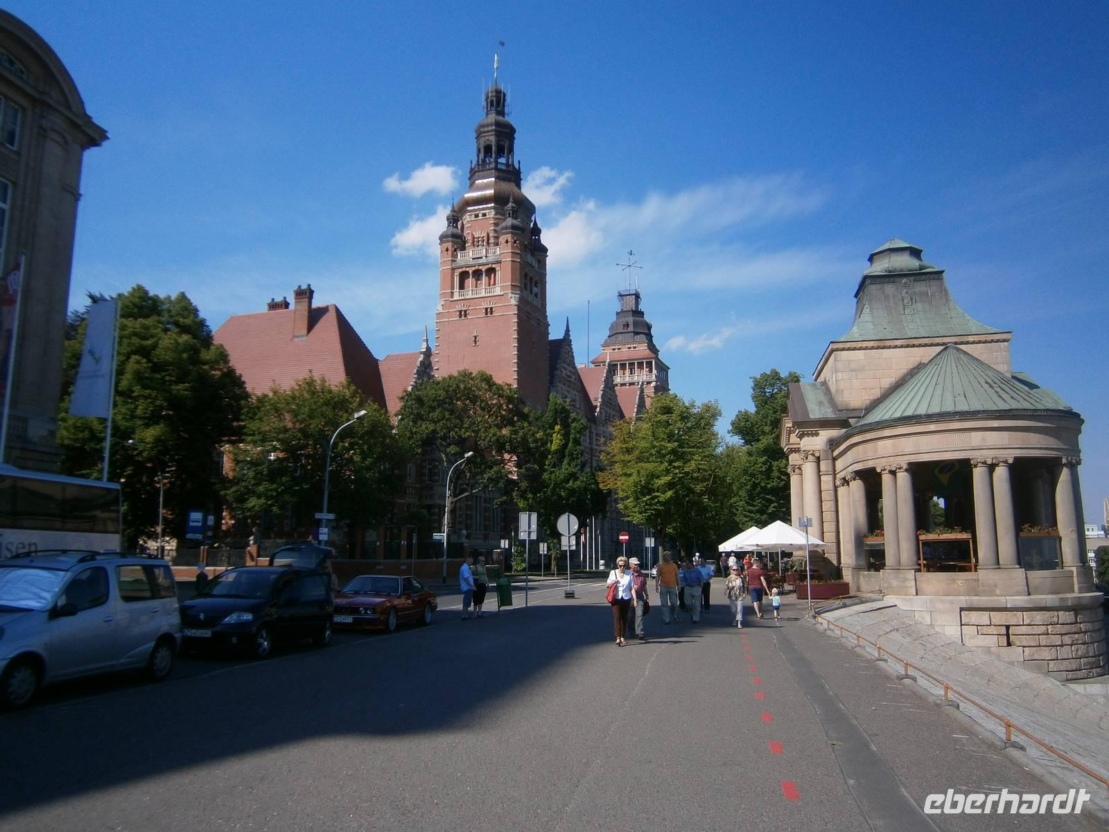 Sczcecin, an der Hakenterasse