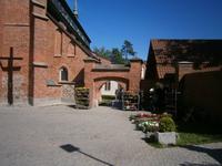 Die Reste des Klosters