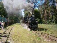 Die Lok, als begehrtes Fotomodell