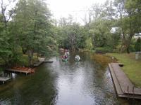 Die Anlegestellen der Boote