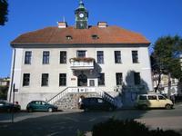 Das Rathaus von Mragowo