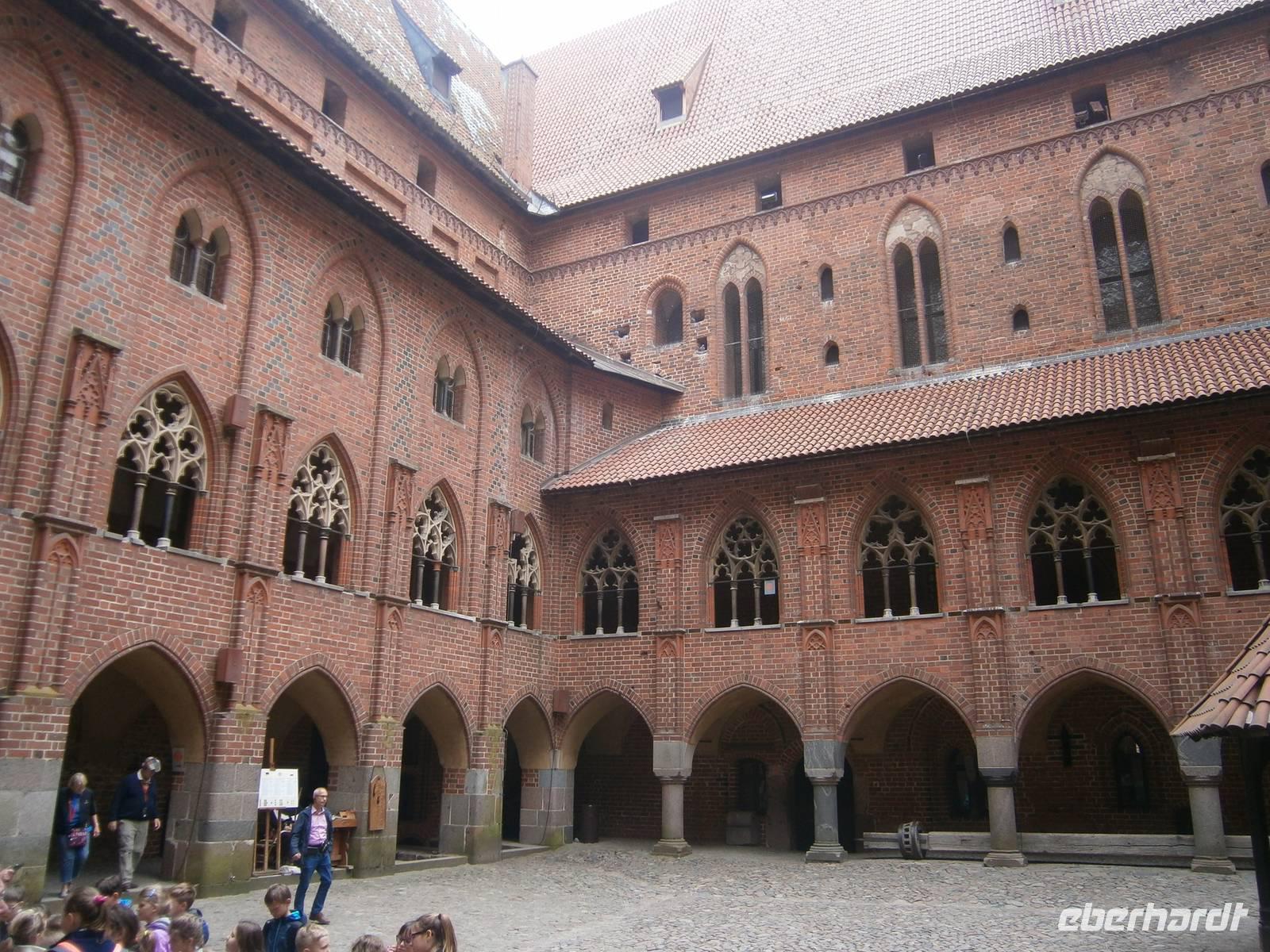 Schönes Motiv im oberen Innenhof