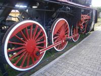 Fahrwerk der Schnellzuglok