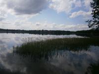 Blick auf den Czossee in Richtung Mragowo