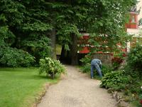 Schloß Stonsdorf - viel Arbeit für den Gärtner