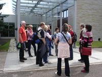 Karpacz - Gruppe vor unserem Hotel