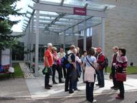 Karpacz - Gruppe vor unserem Hotel