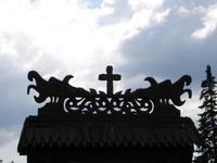 Karpacz - Kirche Wang - Ornamentik erinnert an Wikingerzeit