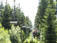 Riesengebirge - Sessellift  zum Szrenica (Reifträger)