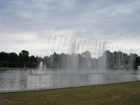 Breslau - Wasserspiele an der Jahrhunderthalle