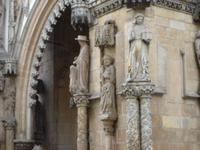 Breslau - Domfassade - Portal