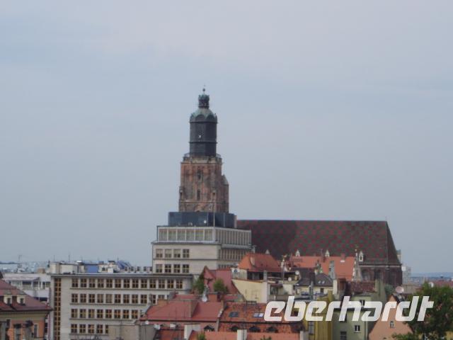 Breslau - Blick über die Stadt