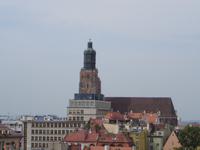 Breslau - Blick über die Stadt